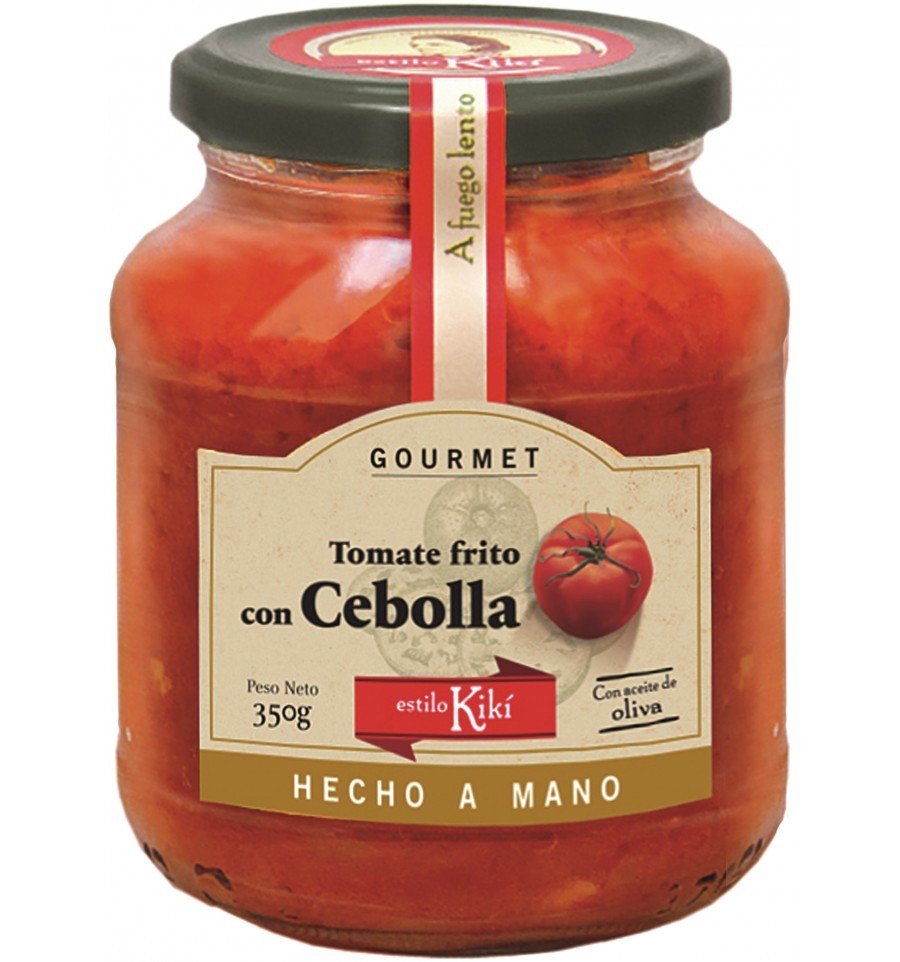 Salsa de tomate con cebolla
