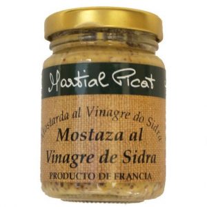Mostaza al vinagre de sidra - Martial Picat - Peña Delicatessen Madrid