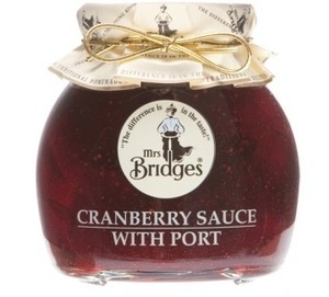 Salsa de Arándanos con Oporto