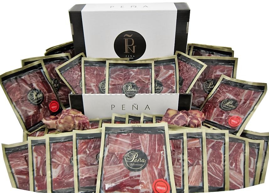Caja PEÑA: Jamón de bellota Cumbres Mayores